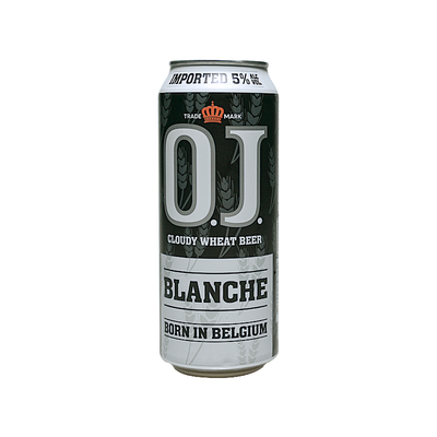 O.J.  BLANCHE（柑橘味）啤酒精酿500ml*24罐