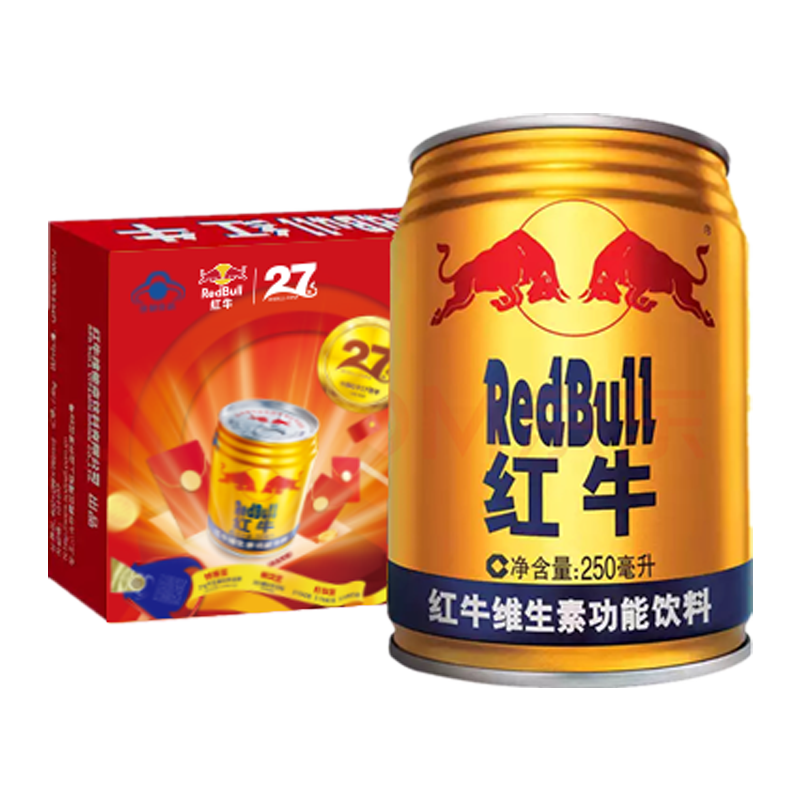 红牛维生素功能饮料（原味）250ML*24罐