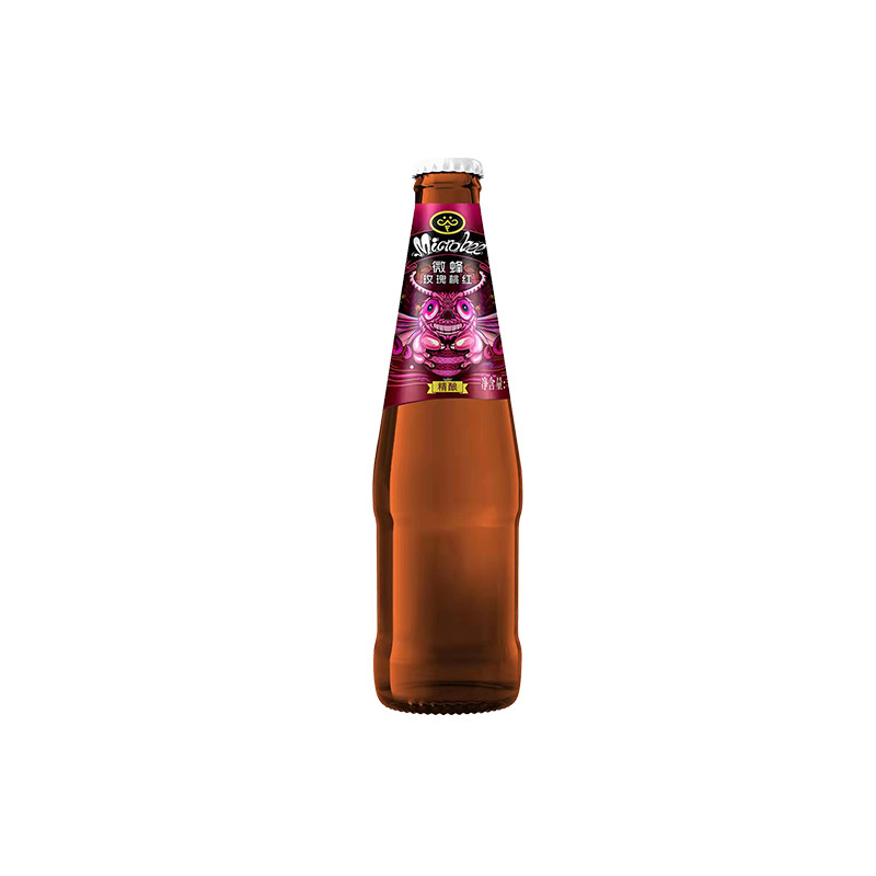 微蜂桃红玫瑰味啤酒275ML*24瓶