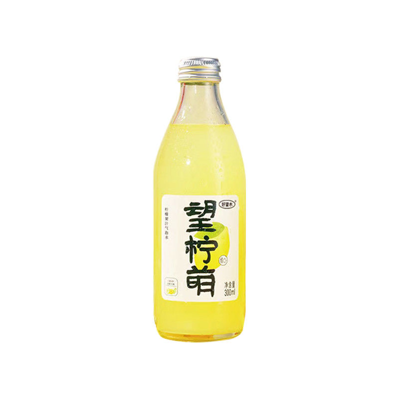 望柠萌柠檬果汁气泡水（汽水）300ML*24瓶