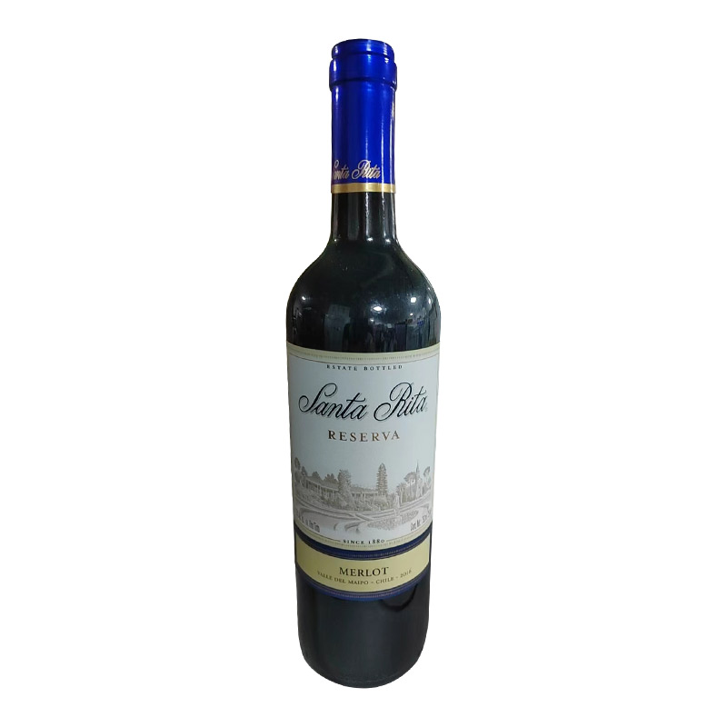 圣丽塔珍藏美乐干红葡萄酒750ML*6瓶