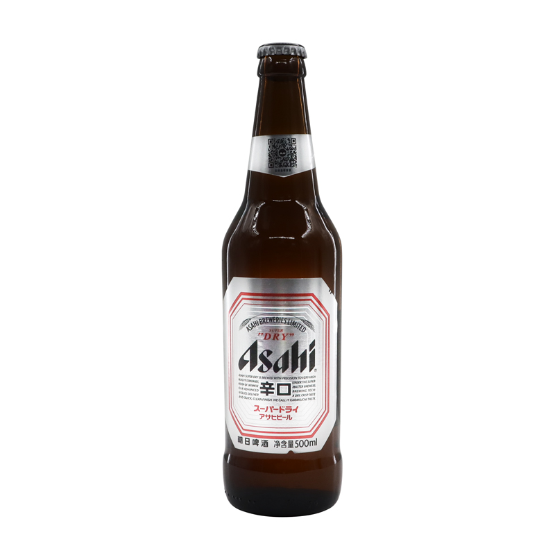 朝日超爽啤酒500ml*12瓶